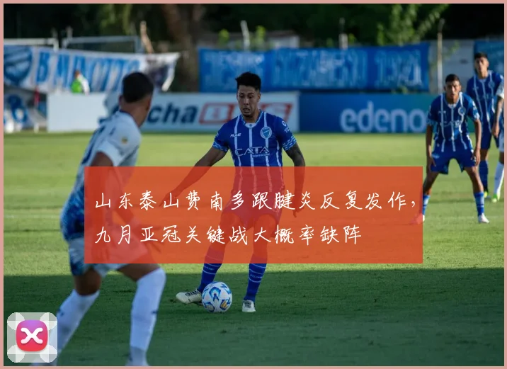 山东泰山费南多跟腱炎反复发作，九月亚冠关键战大概率缺阵